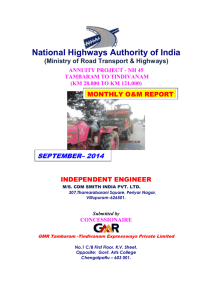 - National Highways Authority of India