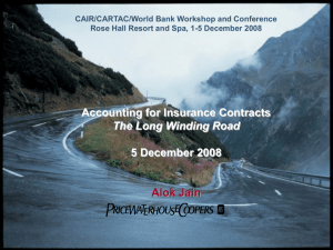 IFRS Accounting for Insurance