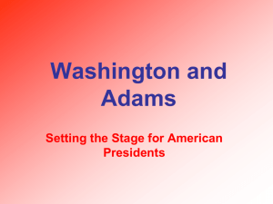 Washington Presidency