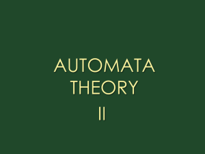 automata theory - Prof. M. Saeed