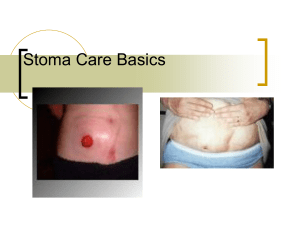 Stoma Care Basics - Gordon State College