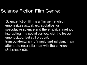 Science Fiction Film Genre: