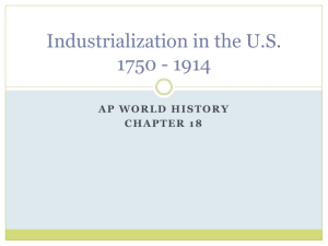 American Industrialization