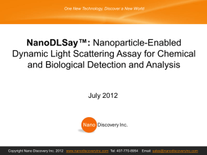 NanoDLSay - Nano Discovery Inc.