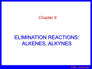 Sect. 9.2 Elimination Reactions