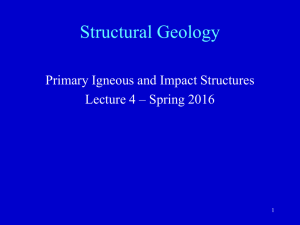 Primary and Non-tectonic Structures