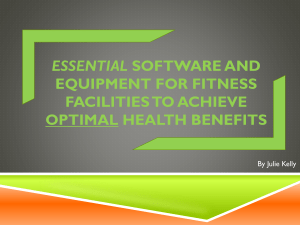 Essentials for Fitness Facilities