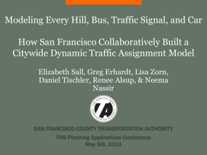 Click to add title - 15th TRB National Transportation Planning