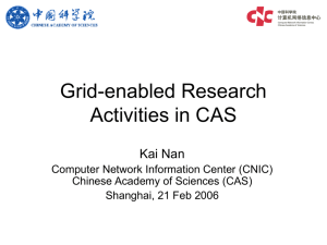 e-Science - Grid@Asia