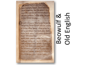 Beowulf & Old English
