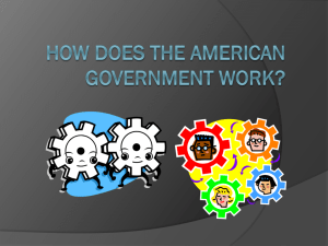 3. American government