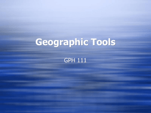 Geographic Tools Part I