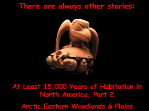 Woodland tradition(1000 BC