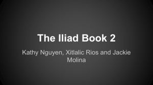 The Iliad Book 2