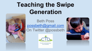 CTD-The Swipe Generation-Poss