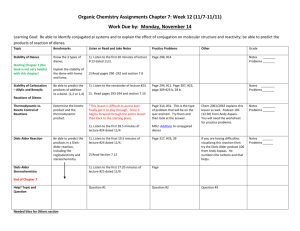 November 7 - Week 12 Assignments
