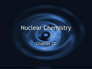 Nuclear Chemistry ppt - Warren County Schools