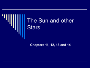 The Sun and other Stars