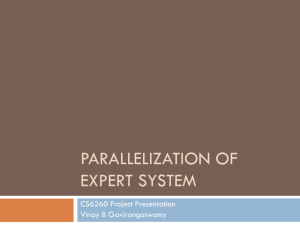 Parallelization of Expert System