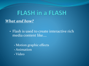 flash - Nipissing University Word