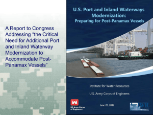 U.S. Port and Inland Waterways Modernization Strategy