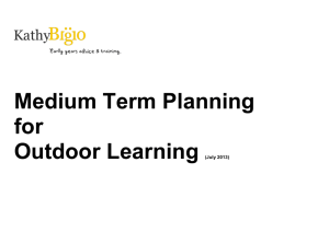 Medium Term Planning