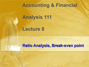 Lecture 8 - Brian's Financial Accounting 111 Page