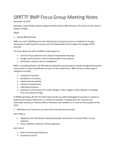 BMP Focus Group Draft Notes 11-10-15
