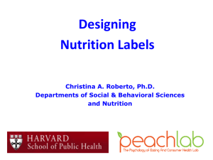 Christina A. Roberto, PhD, Departments of Social and Behavioral