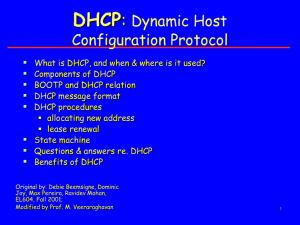 DHCP