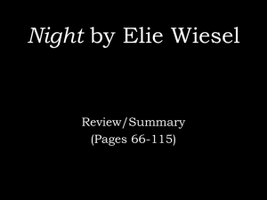 Night Part 2 Review (Mr. Lange 2014)