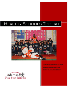 Commit to one or more of the following healthy classroom practices