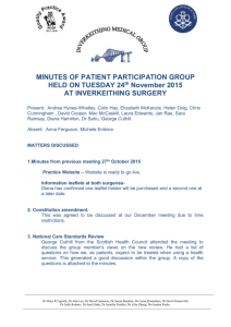 (L) PPG 24.11.15 - Inverkeithing Medical Group