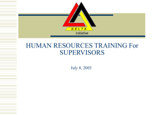 PowerPoint Presentation - HUMAN RESOURCES