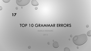 17 top 10 grammar errors
