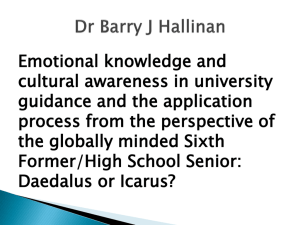 Barry Hallinan - Alliance for International Education