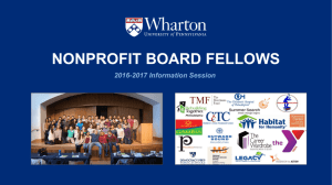 nonprofit board fellows - McNulty Leadership Program