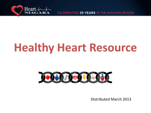 Grade 9 Heart Health Slides