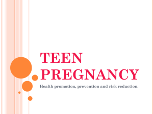 Teen Pregnancy Group EBP