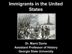 Immigration presentation