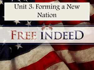 Additional ppt on Articles of Confederation and Constitution