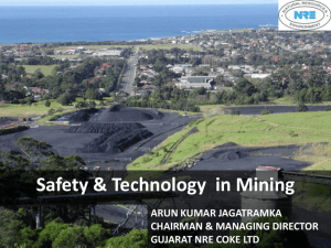 Safety & Technology in Mining - mining engineers' association of