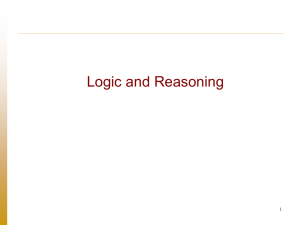 Period 1.2 Logic and Valid Reasoning