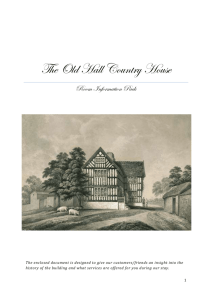 The Old Hall Country House