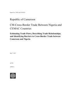 Reality of Cross-Border Trade - Documents & Reports