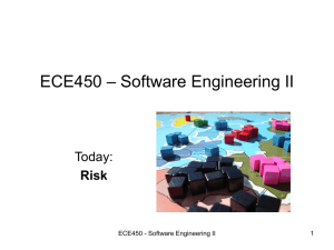 ECE450 – Software Engineering II -the sequel