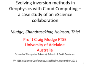 Mudge IEEE eScience