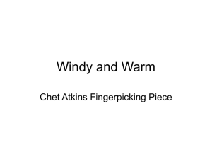 Windy and Warm - Frankmarkovich.com