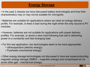 Energy Storage #3 - The University of Texas at Austin