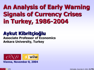 Currency Crisis - Aykut Kibritçioğlu